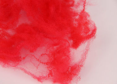 Dokunmamış Halı Kilim Yatak Kumaş için Dope Boyalı PSF Renk Geri Dönüşümlü Polyester Elyaf